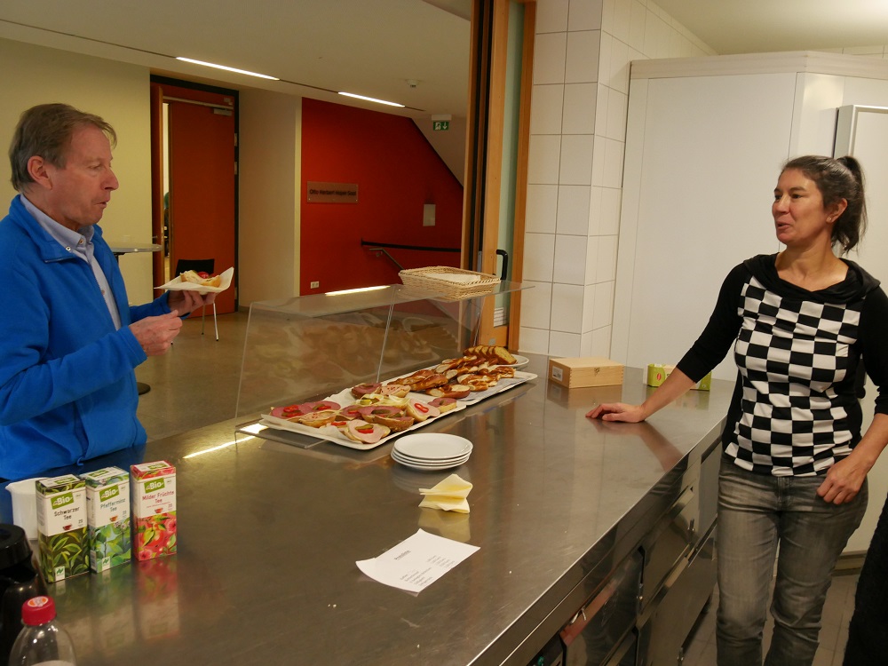 Verpflegung im Bürgerzentrum West